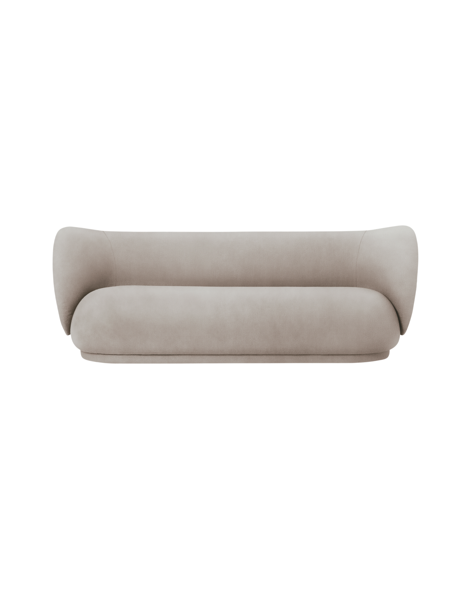 rico sofa 3 seater - brushed by ferm living 