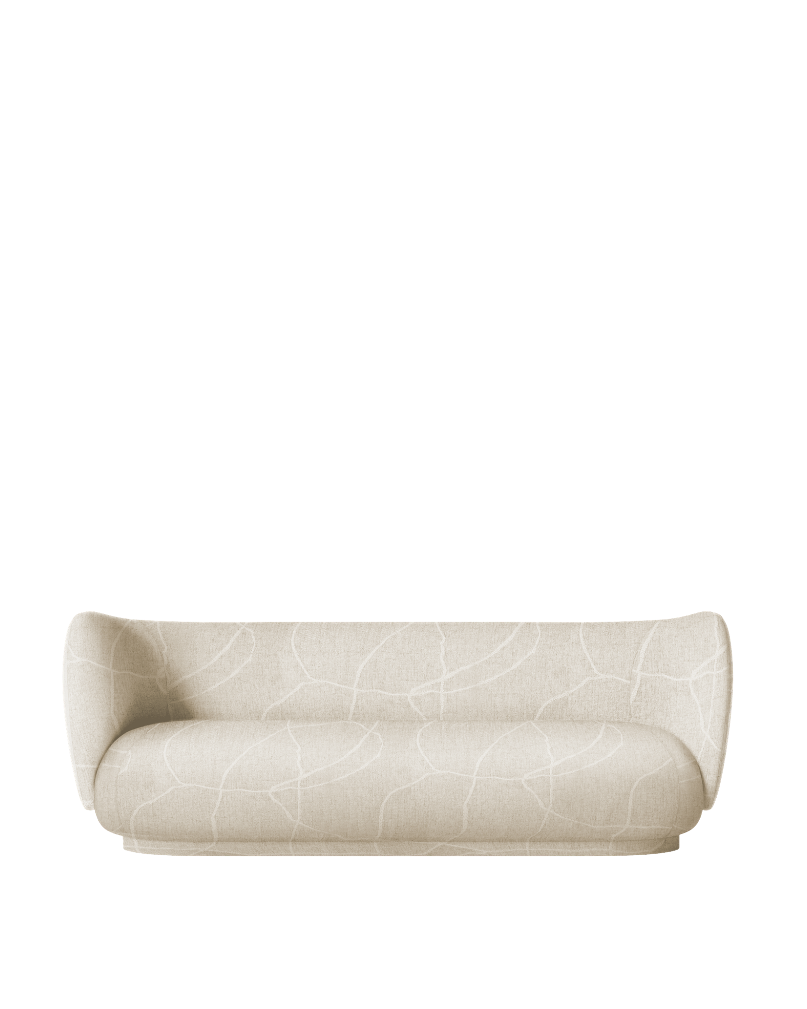 rico sofa 3 seater  - can lis by ferm living 