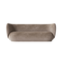rico sofa 3 seater - rich velvet by nevotex 