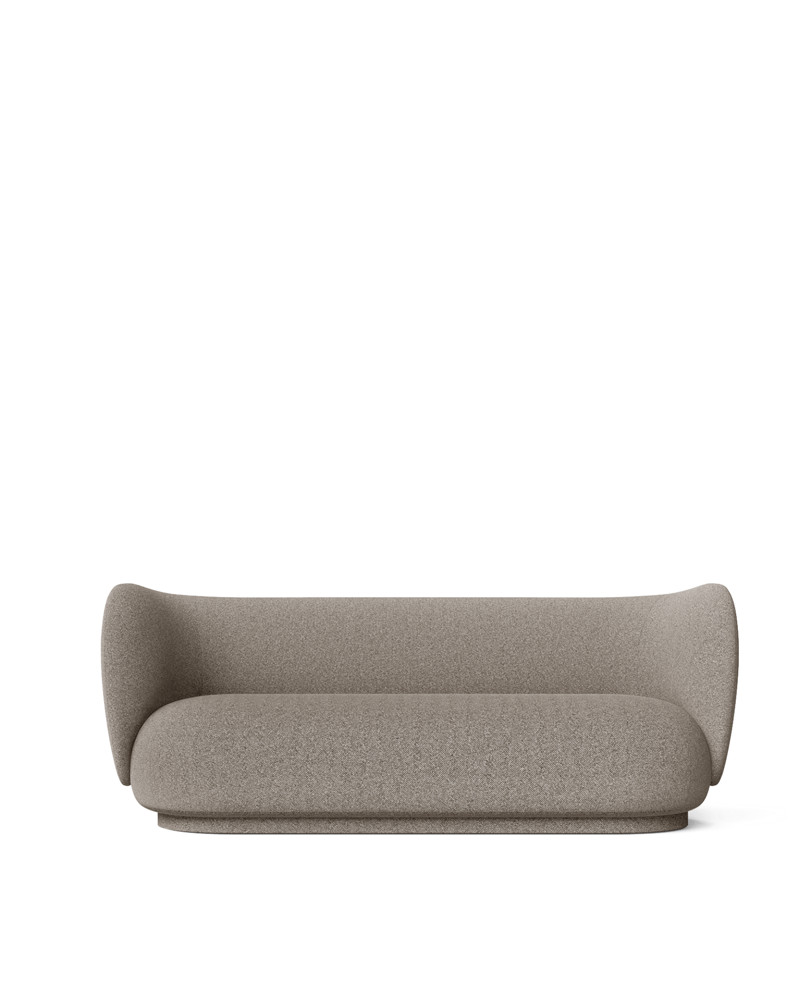rico sofa 3 seater - main line flax by camira 