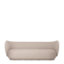 rico sofa 3 seater - main line flax by camira 