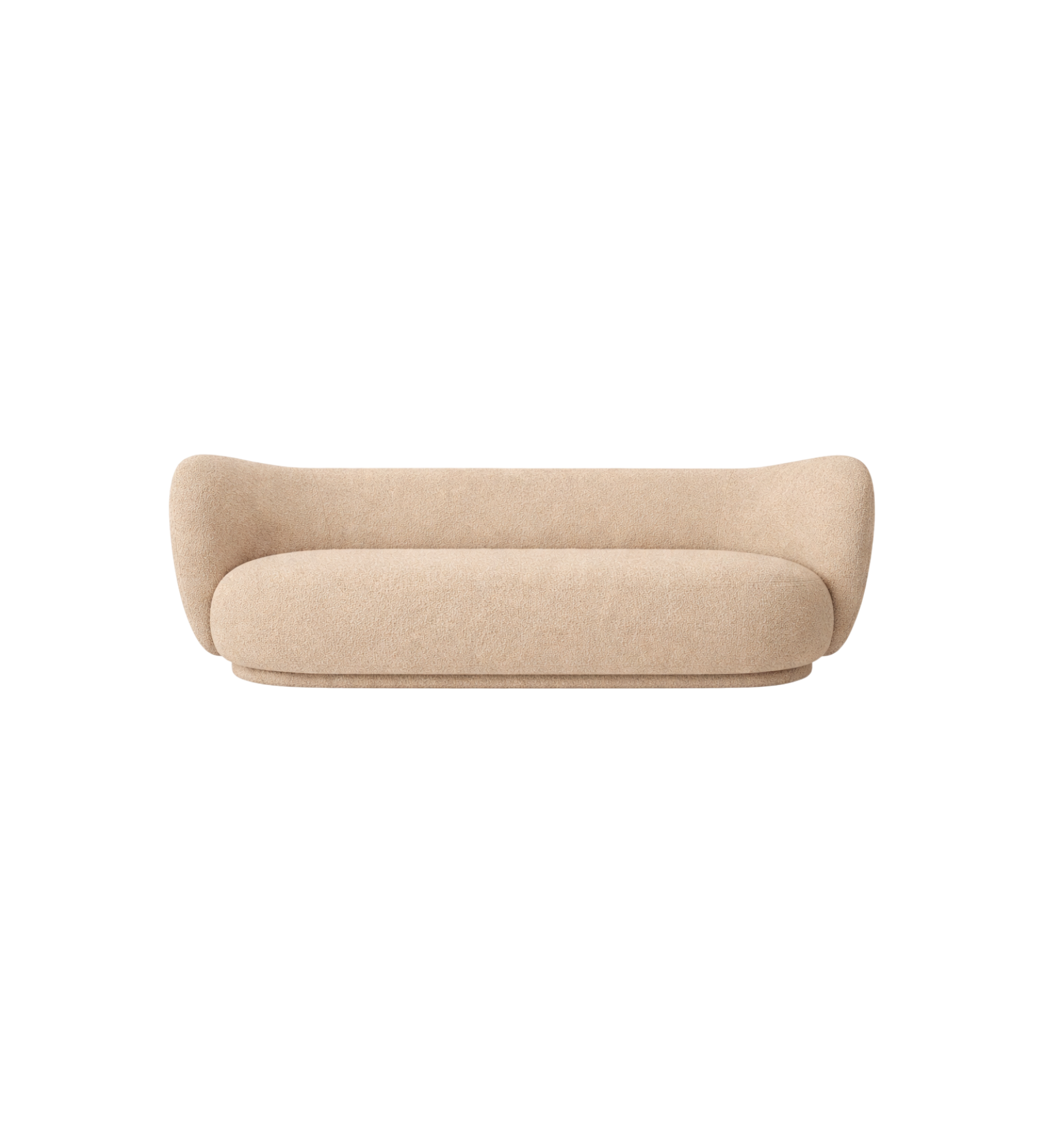 rico sofa 3 seater - bouclé by ferm living 