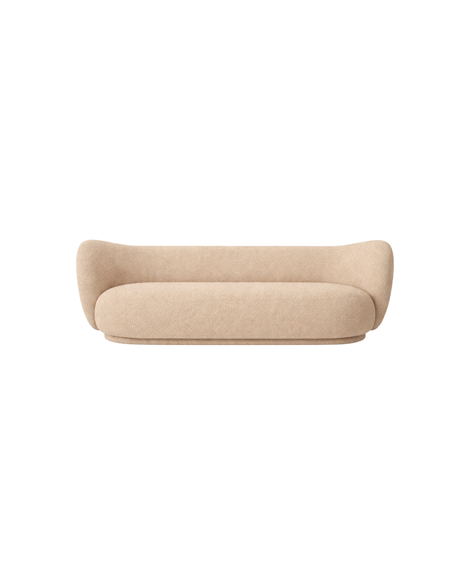 rico sofa 3 seater - bouclé by ferm living 