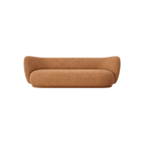 rico sofa 3 seater - bouclé by ferm living 