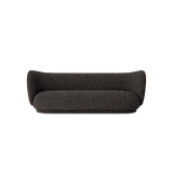 rico sofa 3 seater - soft bouclé by ferm living 