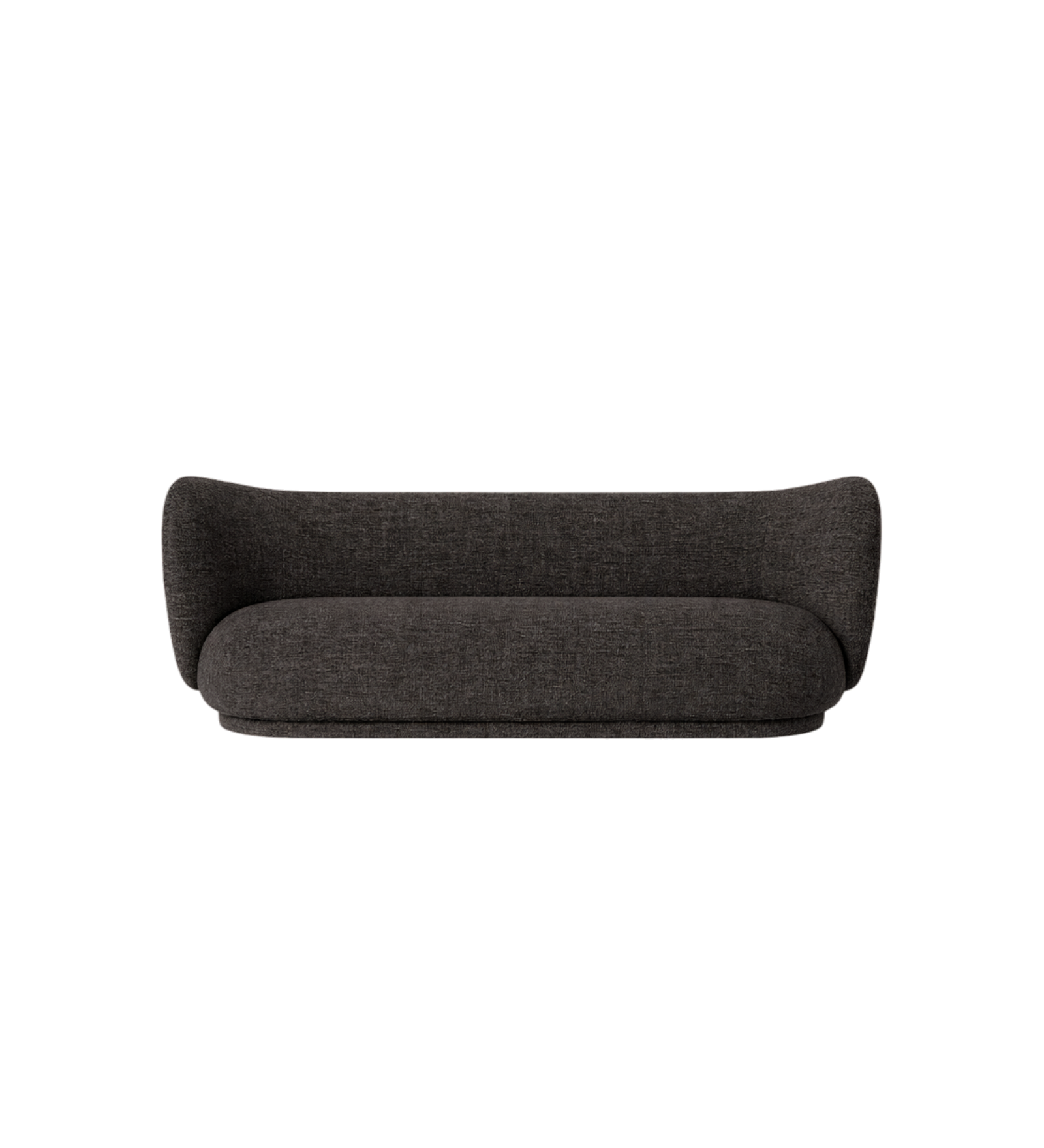 rico sofa 3 seater - soft bouclé by ferm living 