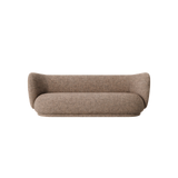 rico sofa 3 seater - soft bouclé by ferm living 