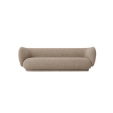 rico sofa 4 seater - bouclé by ferm living 