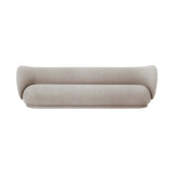 rico sofa 4 seater - brushed by ferm living 