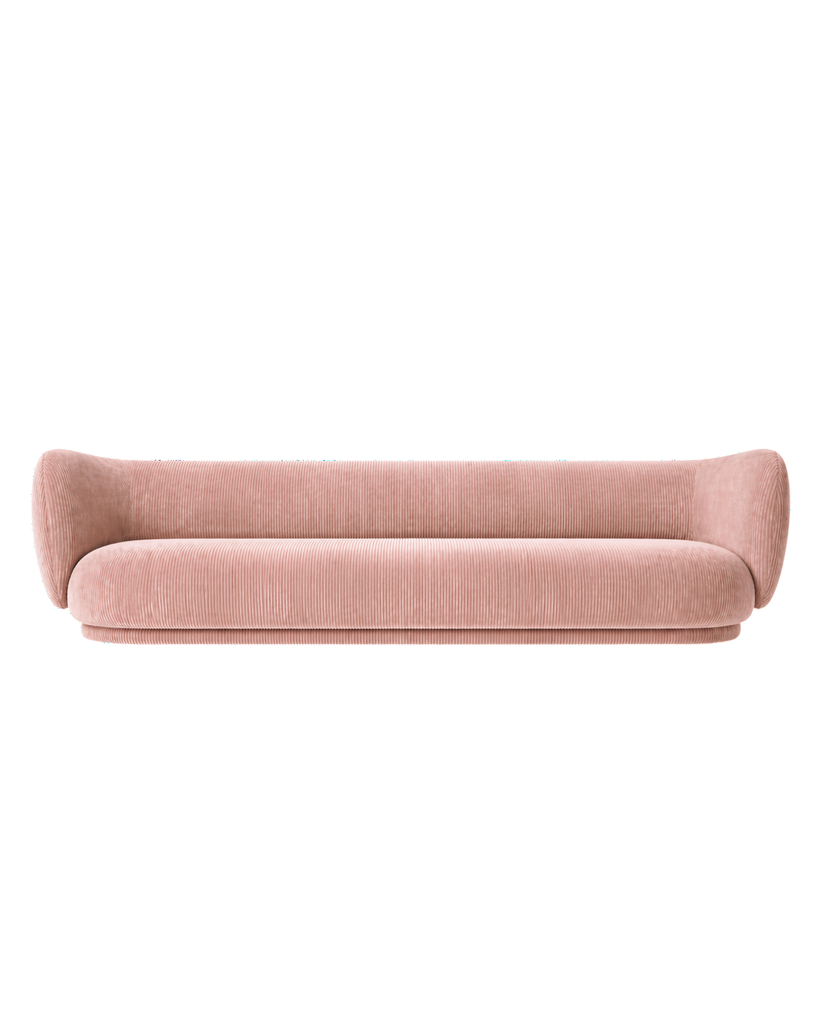 rico sofa 4 seater - devoré velvet by ferm living