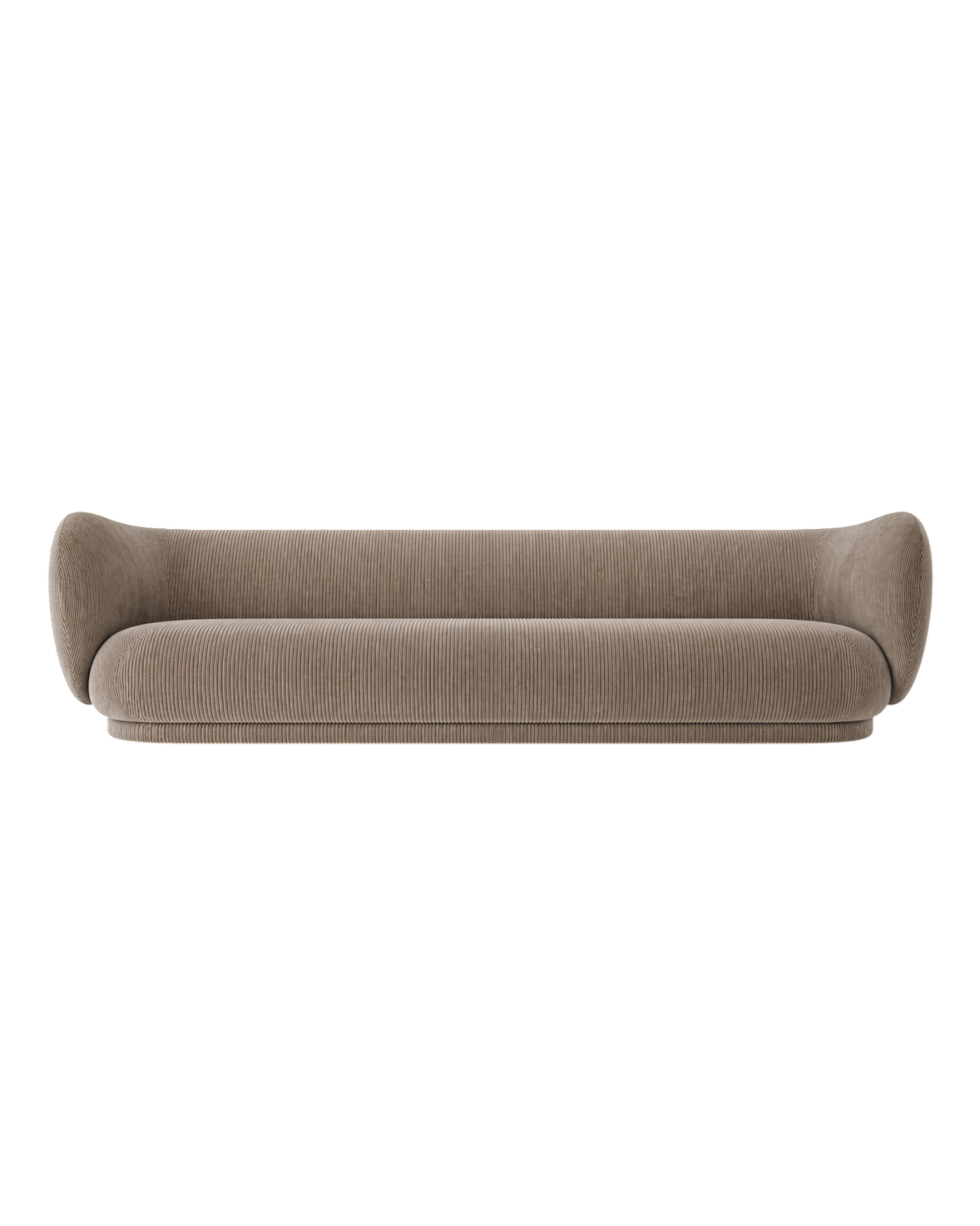 rico sofa 4 seater - devoré velvet by ferm living