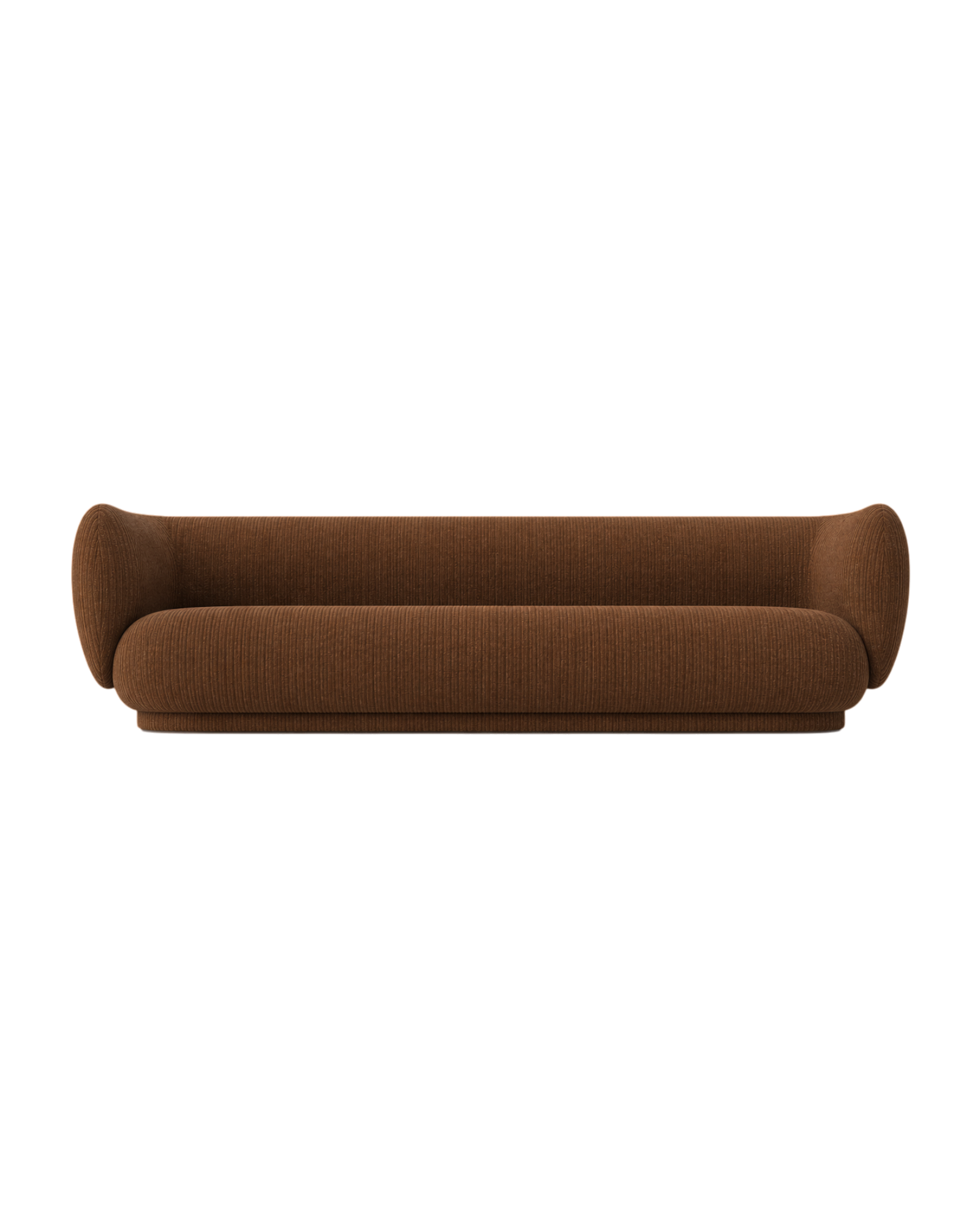 rico sofa 4 seater - devoré velvet by ferm living