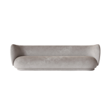 rico sofa 4 seater - faded velvet by nevotex 