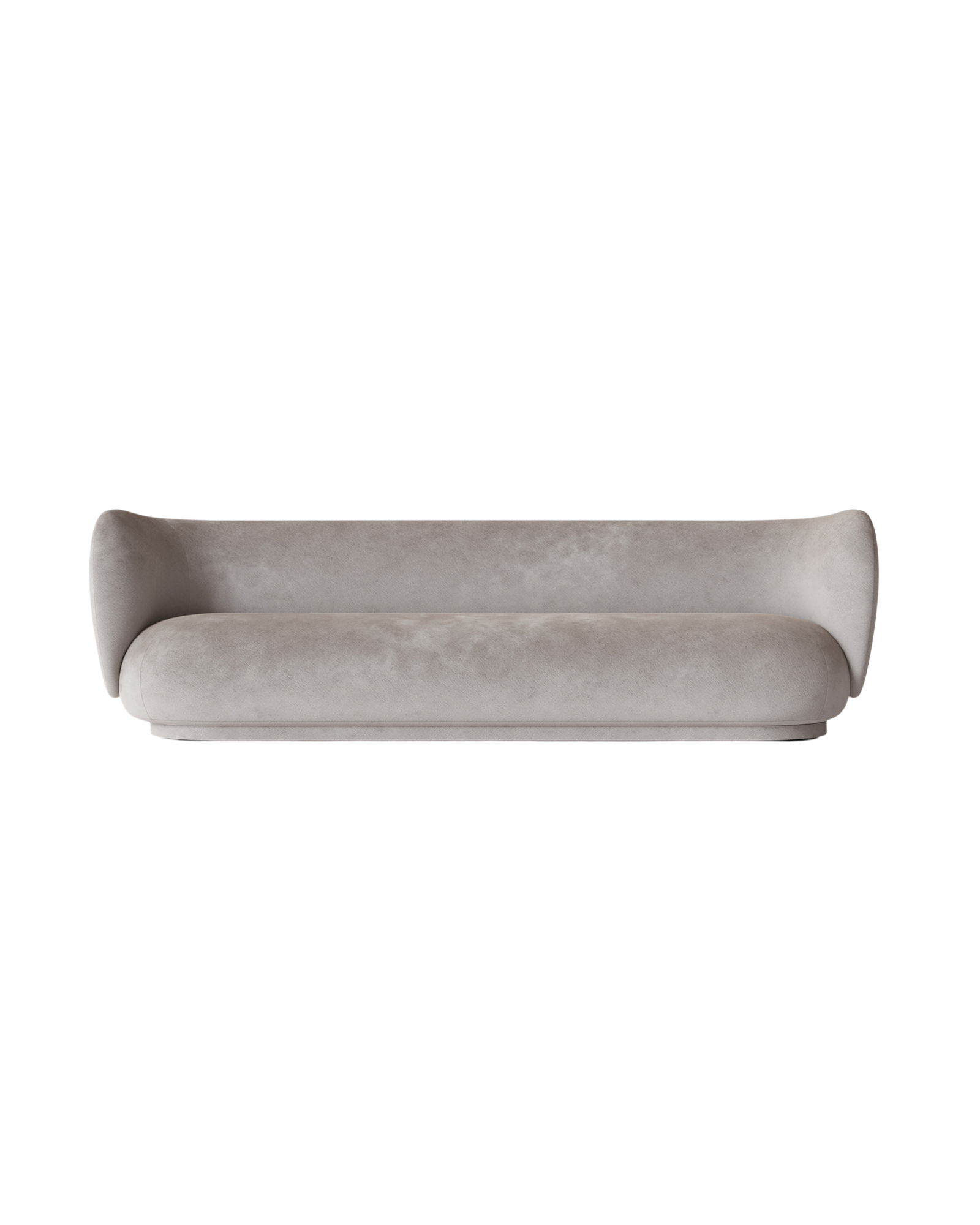 rico sofa 4 seater - faded velvet by nevotex 
