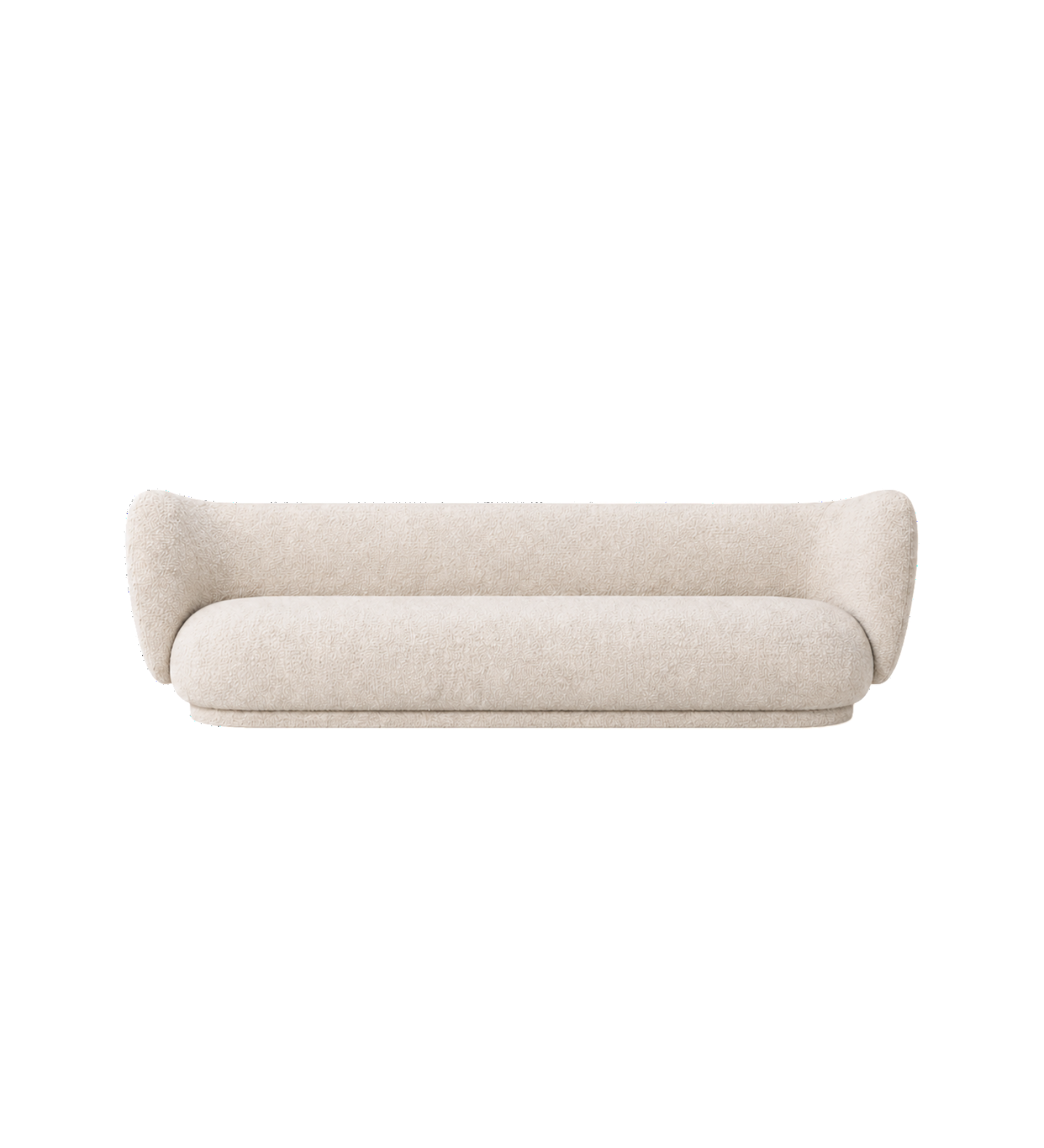 rico sofa 4 seater - nordic bouclé by ferm living
