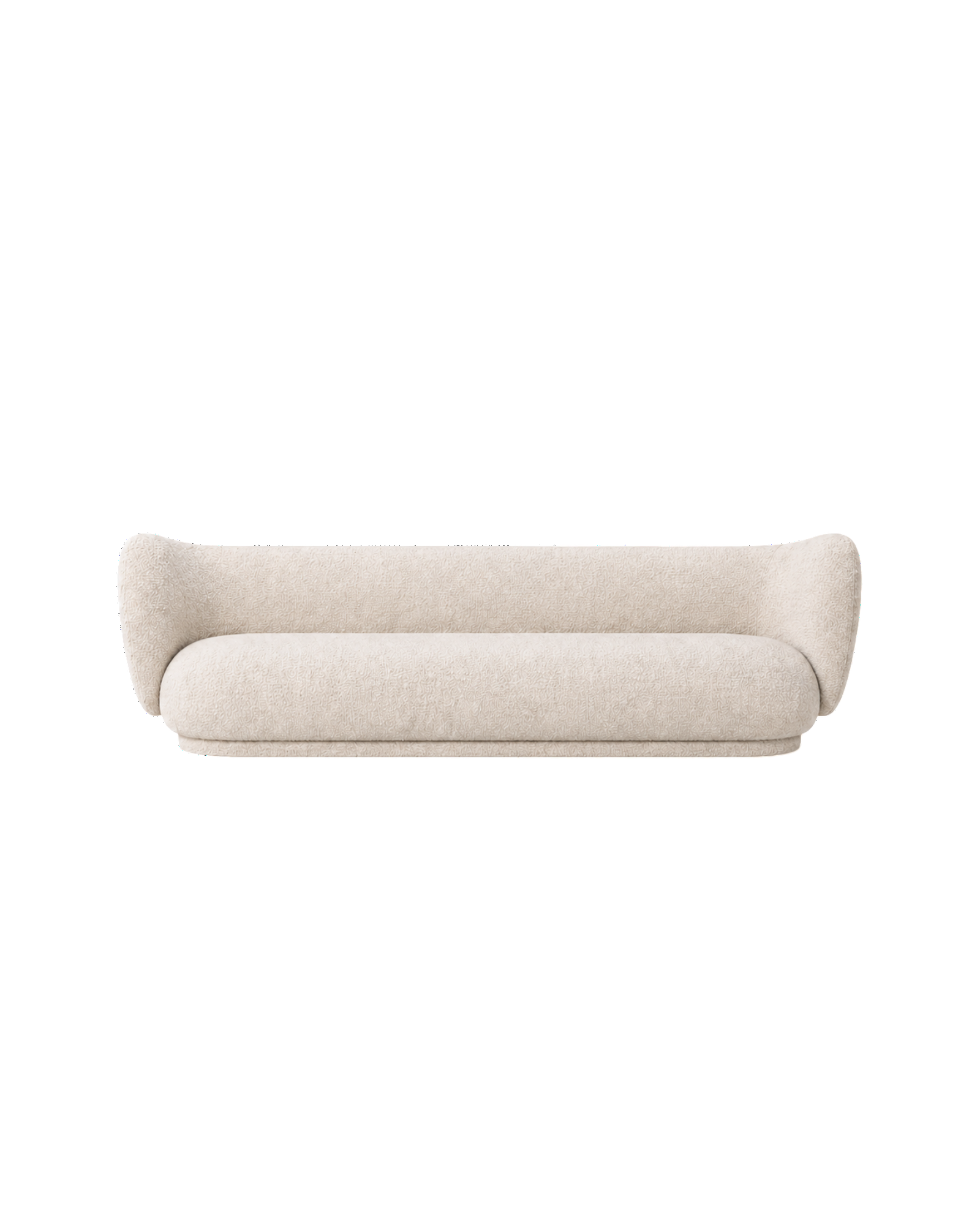 rico sofa 4 seater - nordic bouclé by ferm living