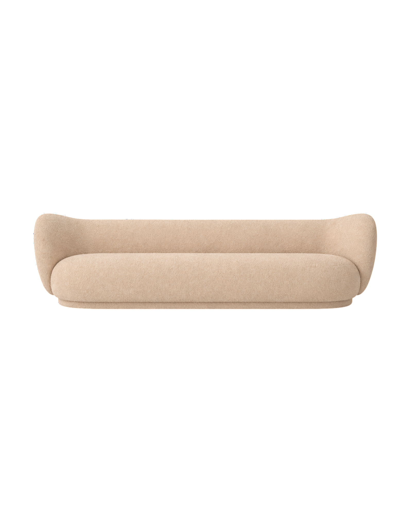 rico sofa 4 seater - bouclé by ferm living 