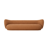 rico sofa 4 seater - bouclé by ferm living 