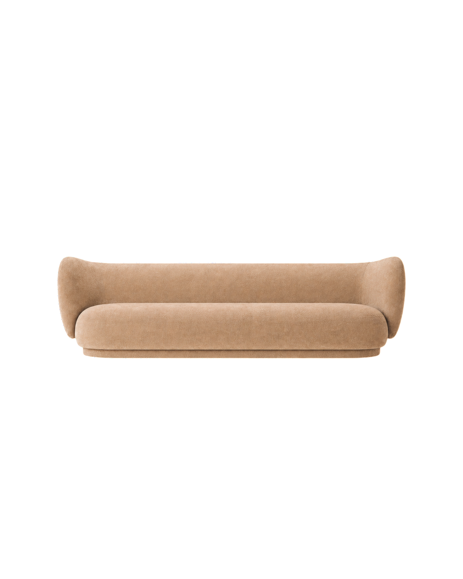 rico sofa 4 seater - rich velvet by nevotex 