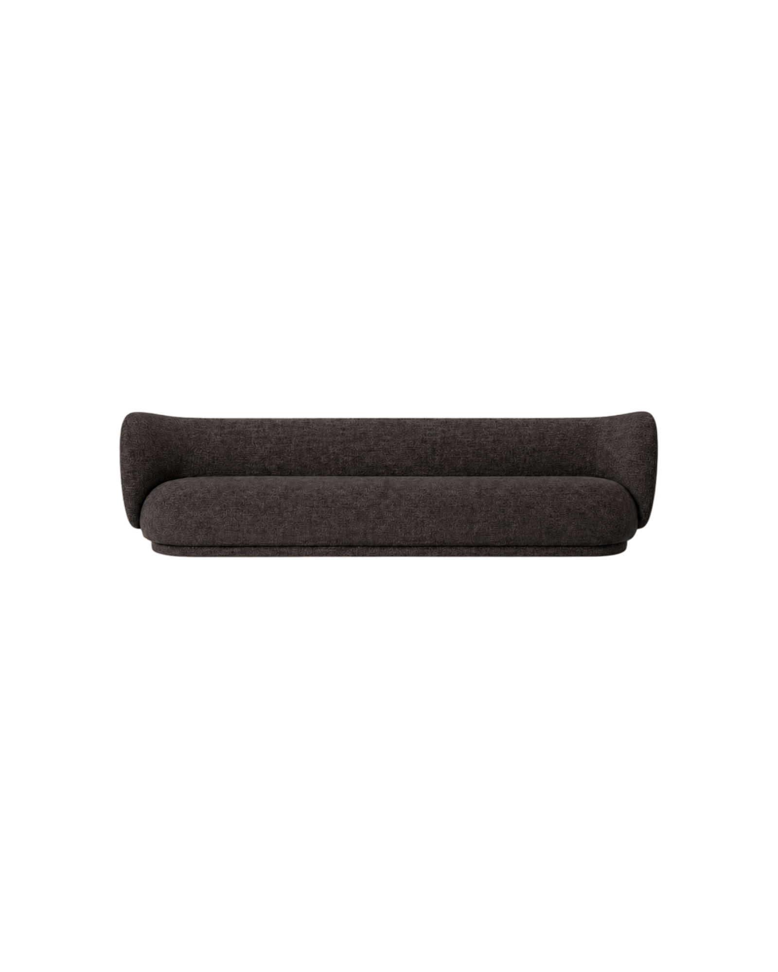 rico sofa 4 seater - soft bouclé by ferm living 