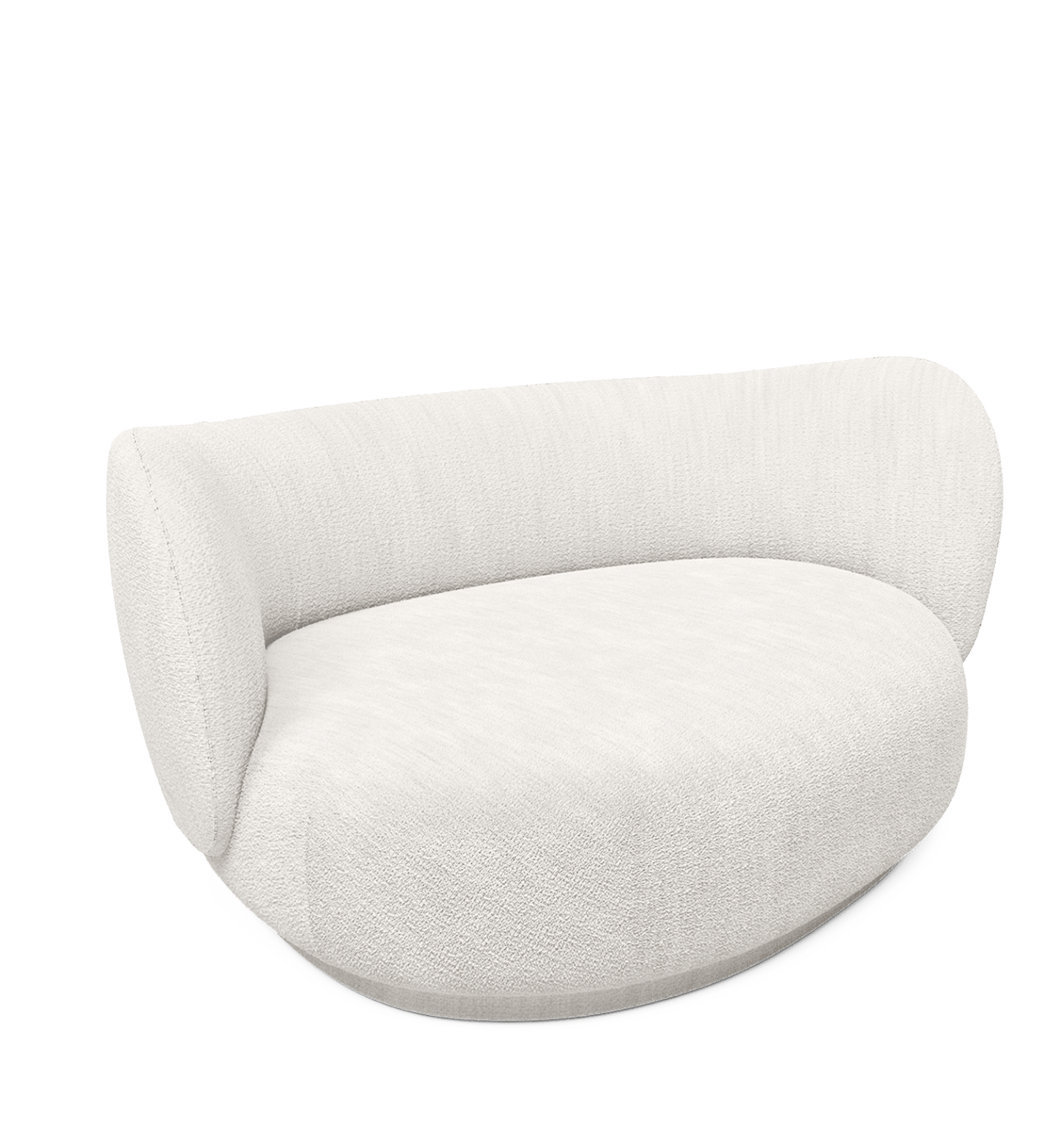 rico curve left - bouclé by ferm living 