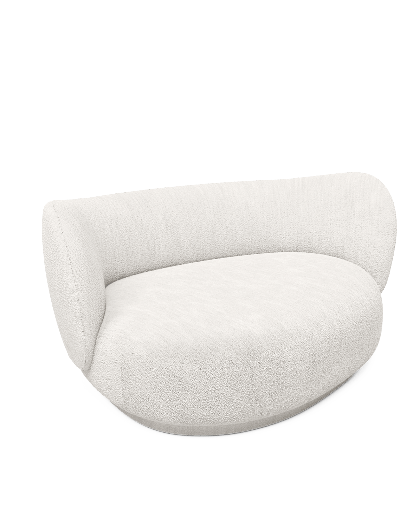 rico curve left - bouclé by ferm living 