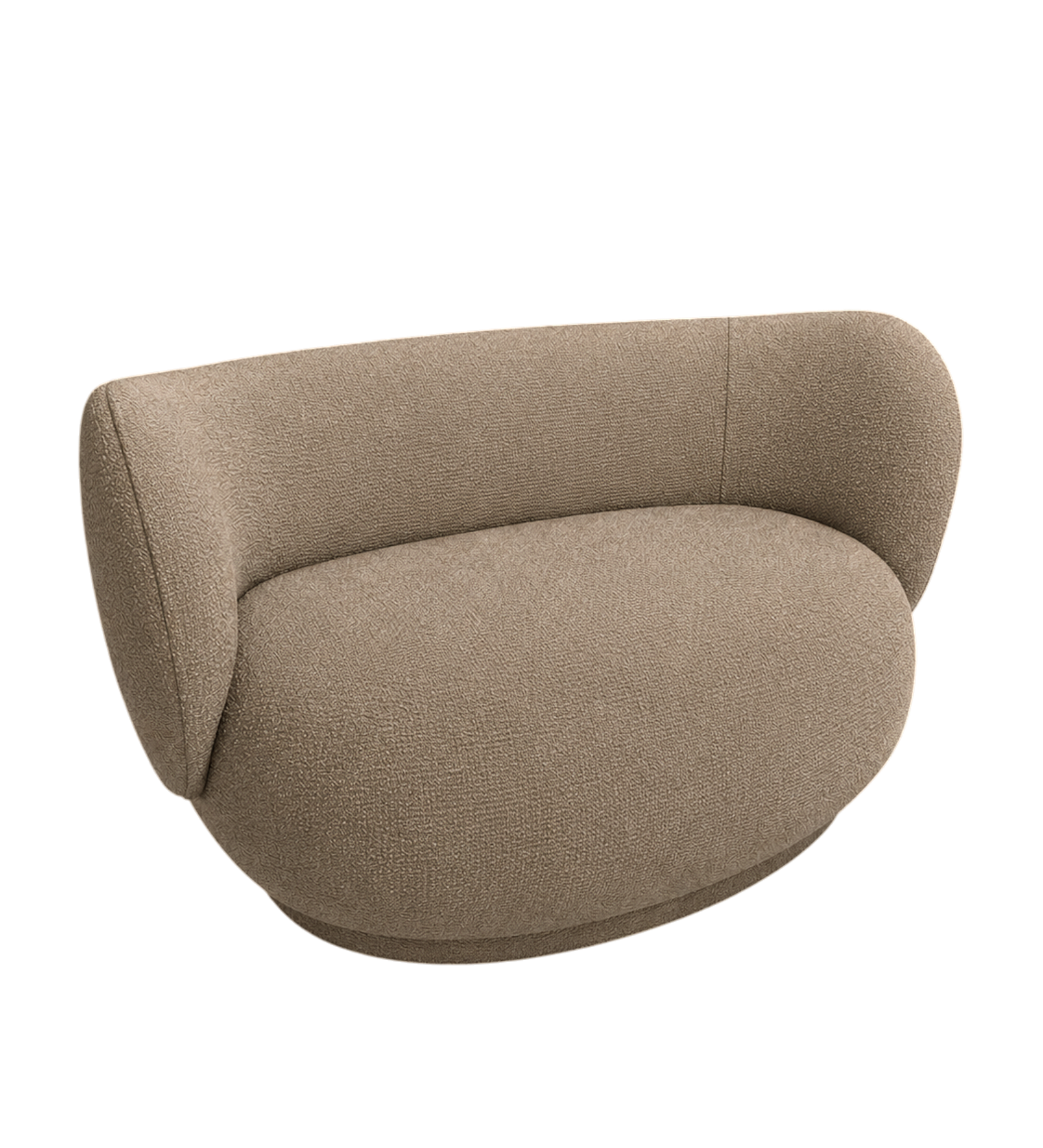 rico curve left - bouclé by ferm living 