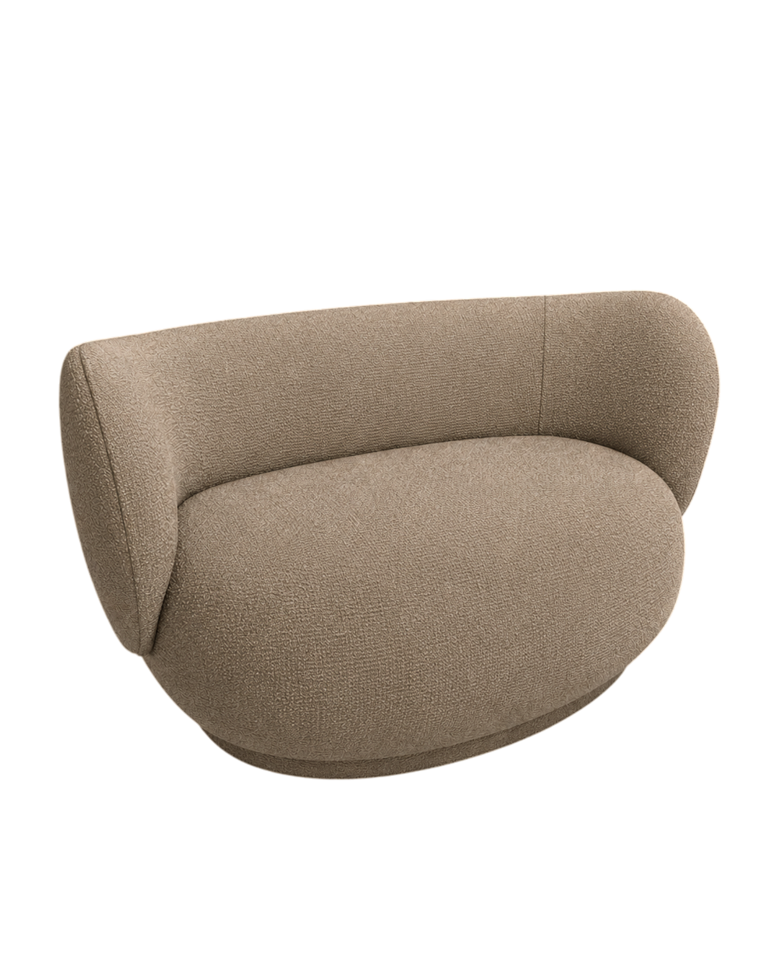 rico curve left - bouclé by ferm living 