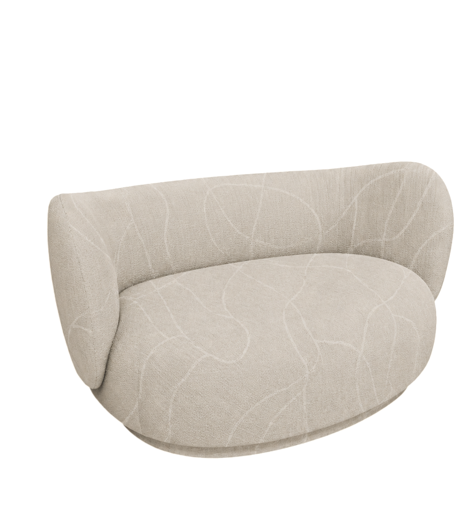 rico curve left- can lis by ferm living