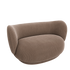 rico curve left - devoré velvet by ferm living