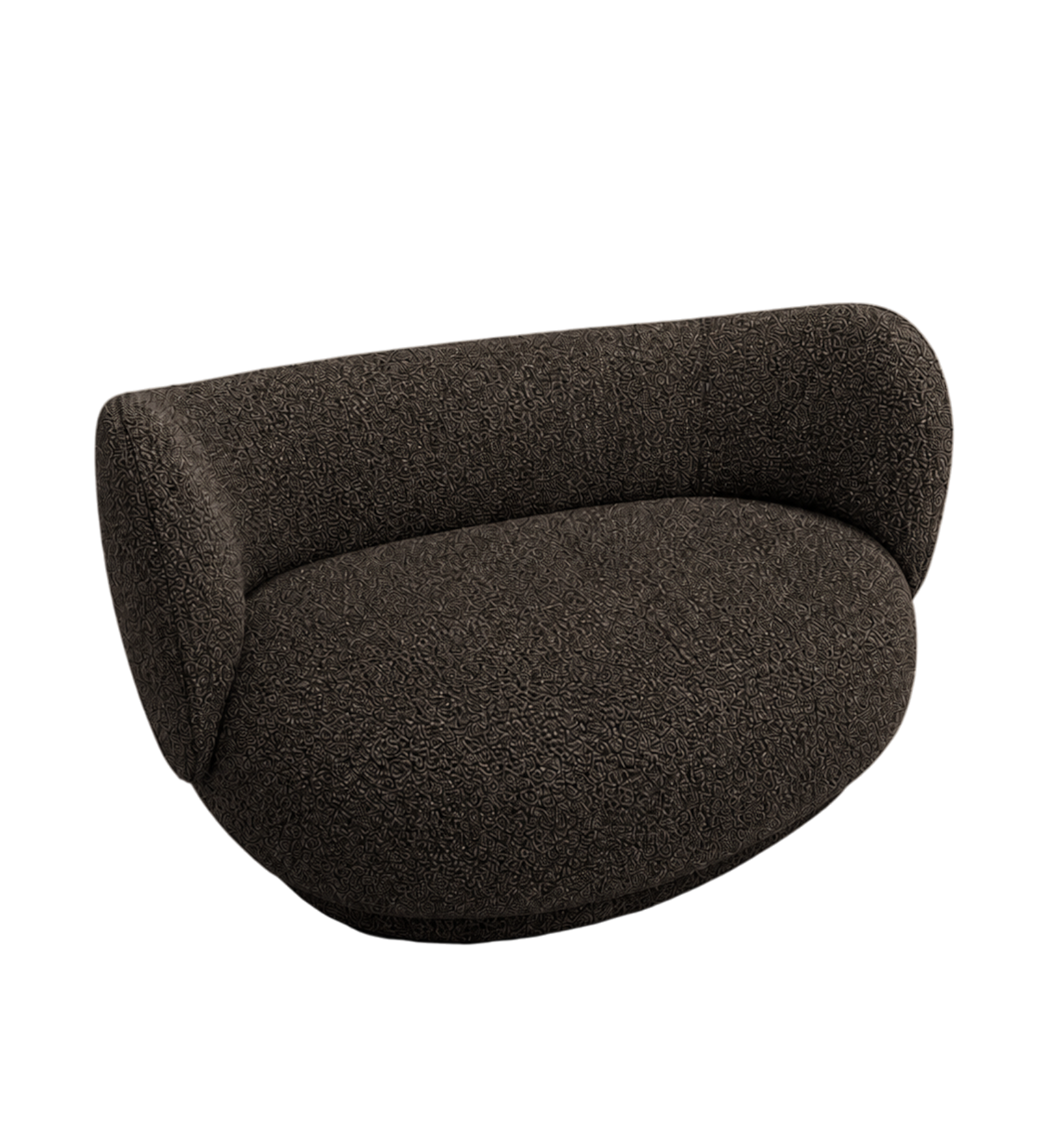 rico curve left - soft bouclé by ferm living 