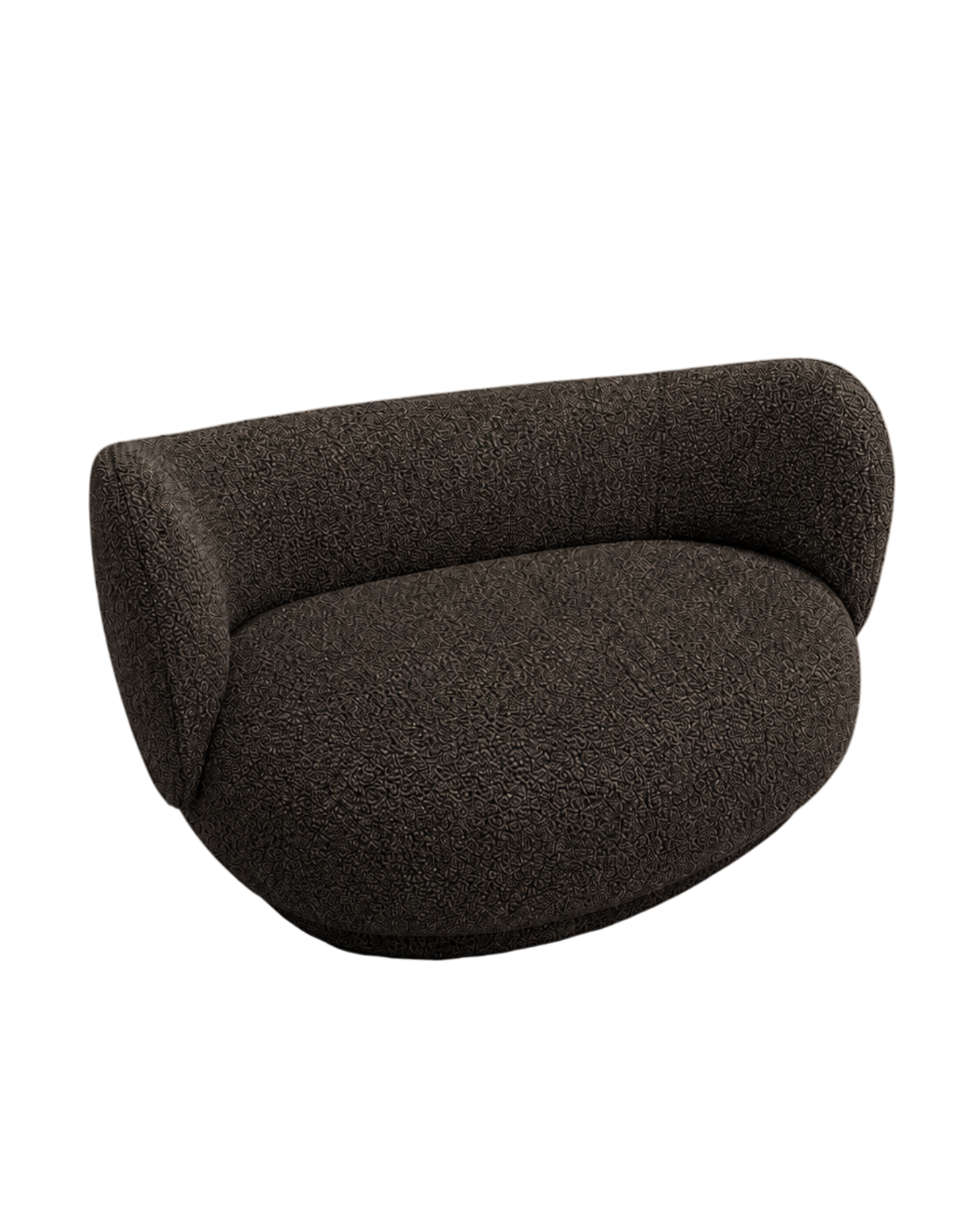 rico curve left - soft bouclé by ferm living 