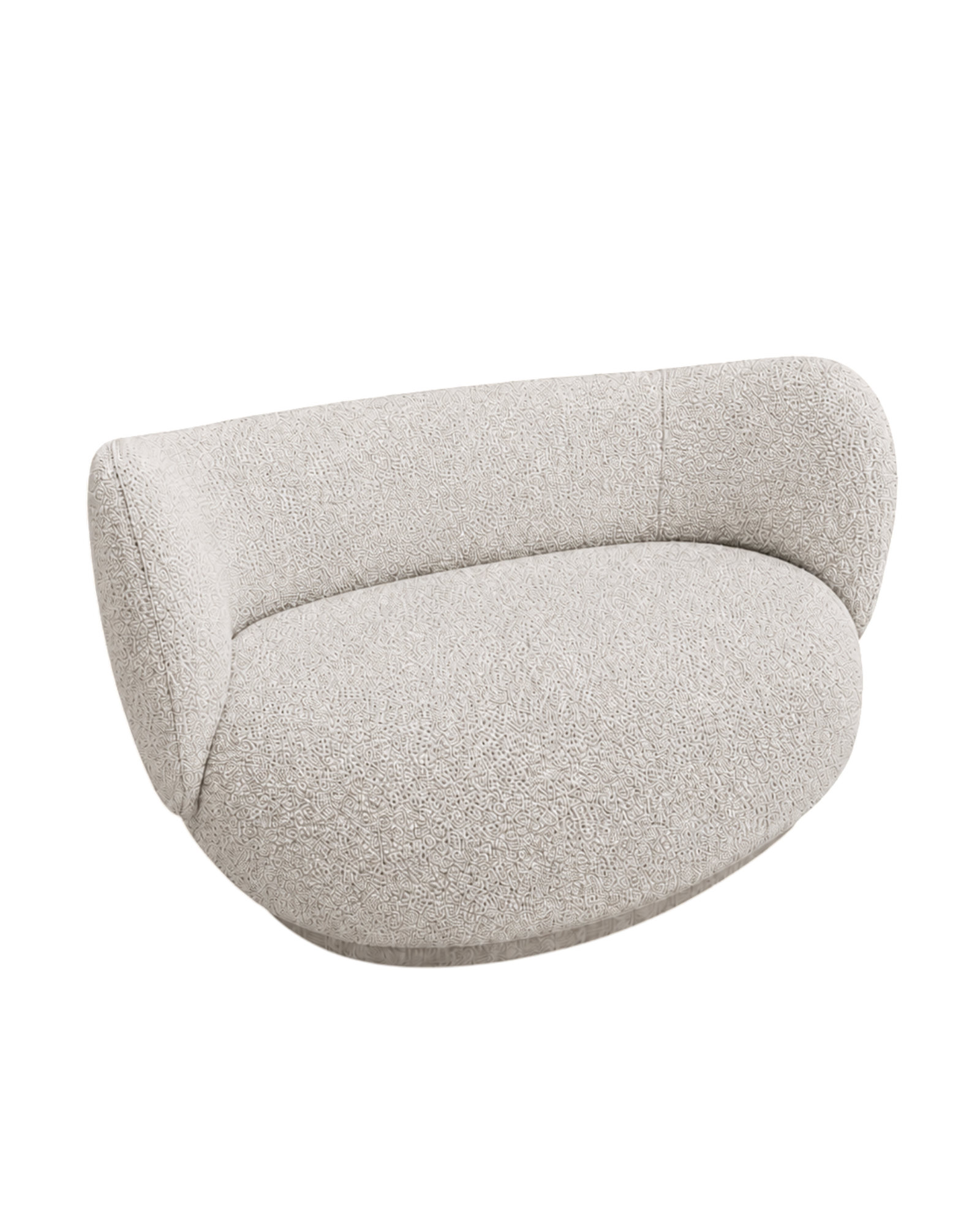 rico curve left - soft bouclé by ferm living 