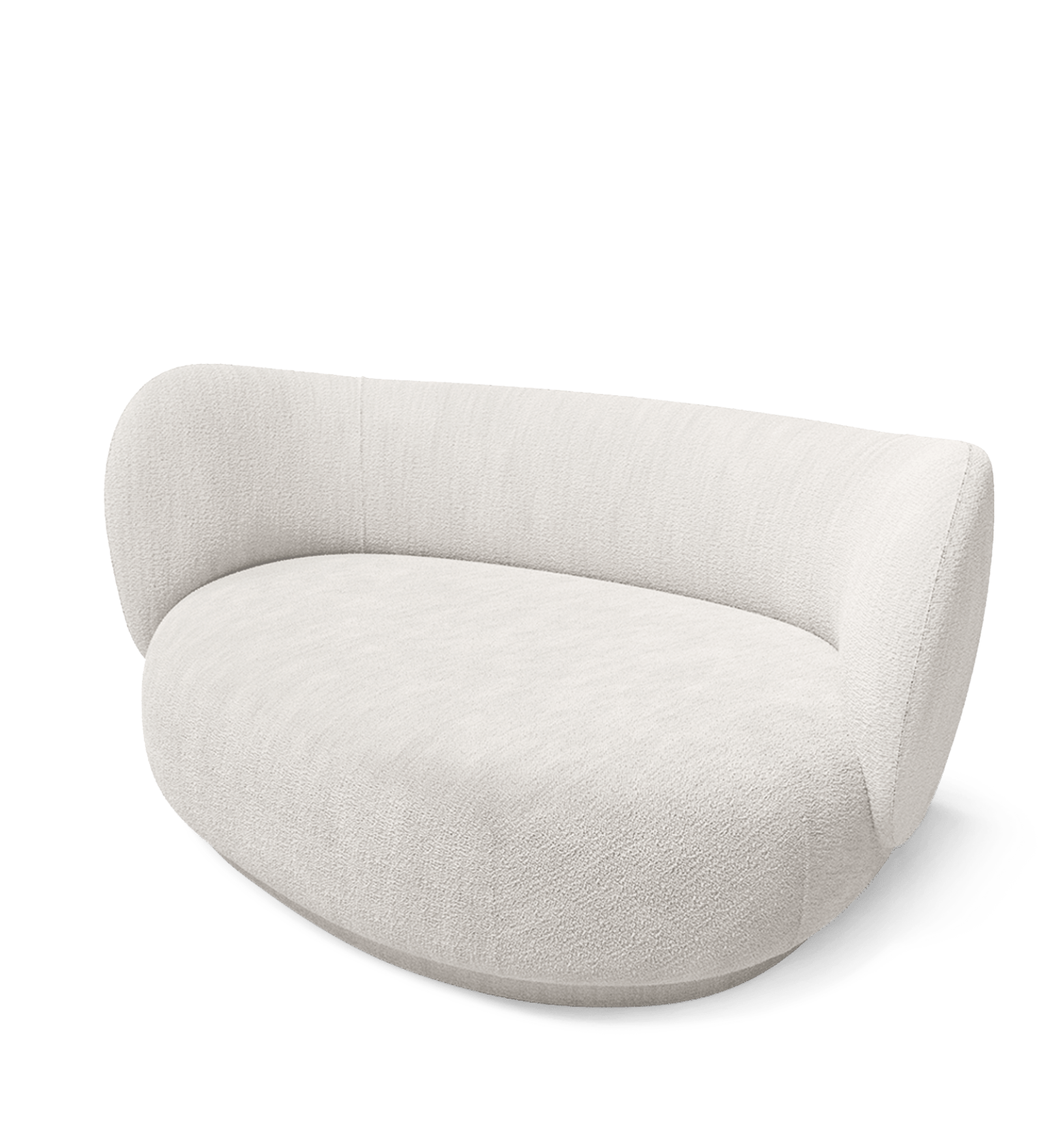 rico curve right - bouclé by ferm living 