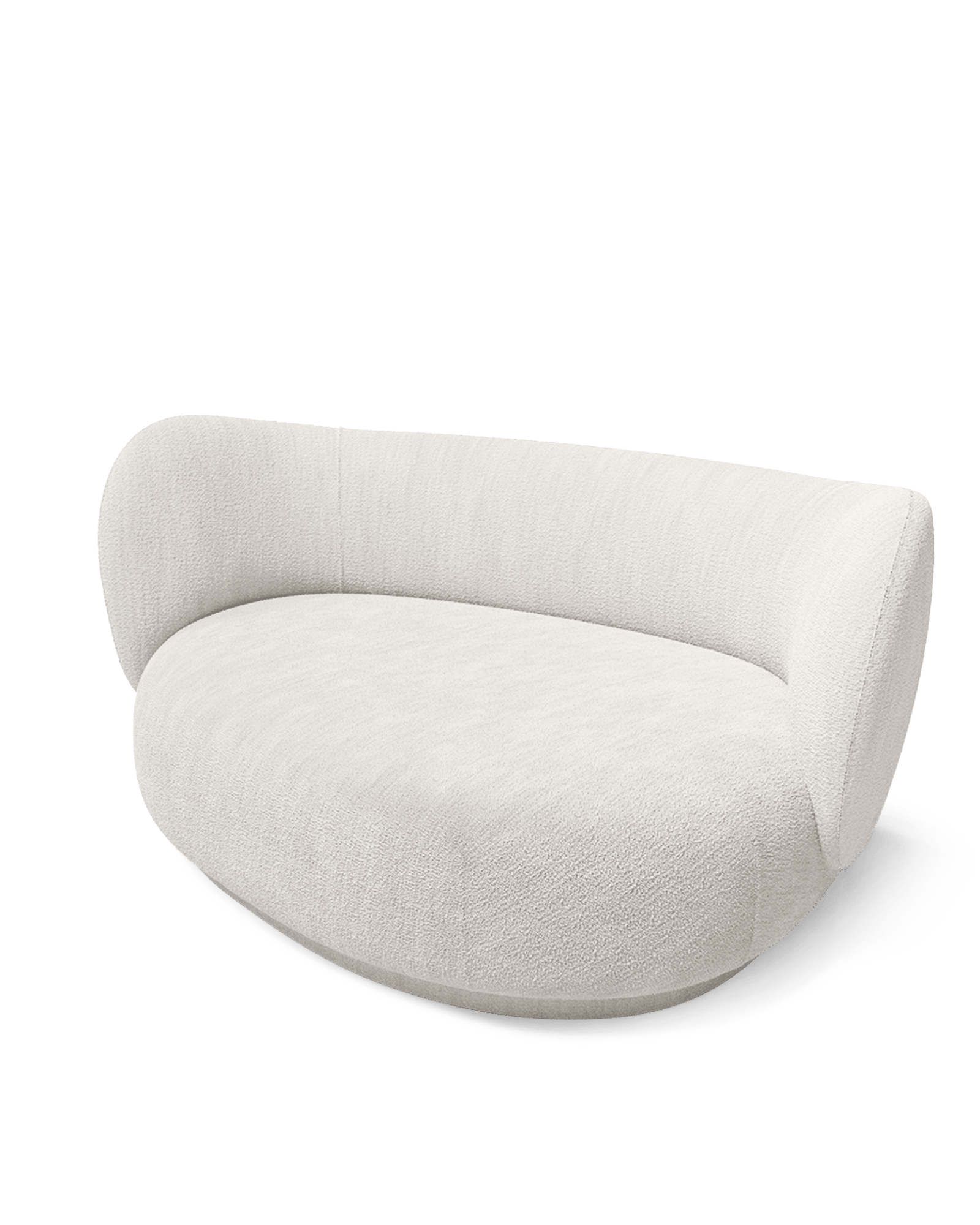 rico curve right - bouclé by ferm living 