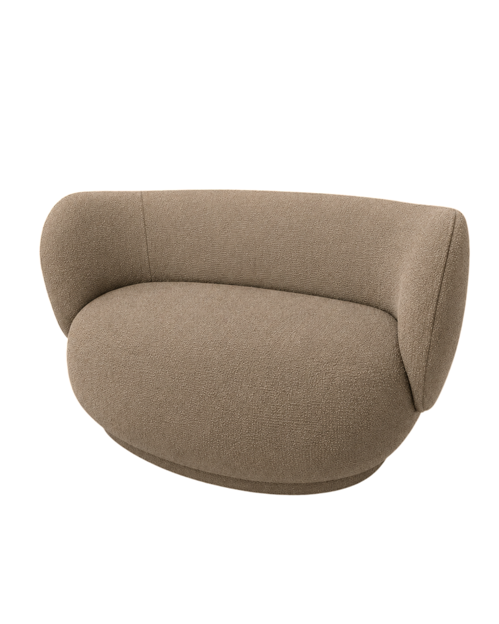 rico curve right - bouclé by ferm living 