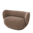rico curve right - devoré velvet by ferm living