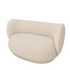 rico curve right - nordic bouclé by ferm living