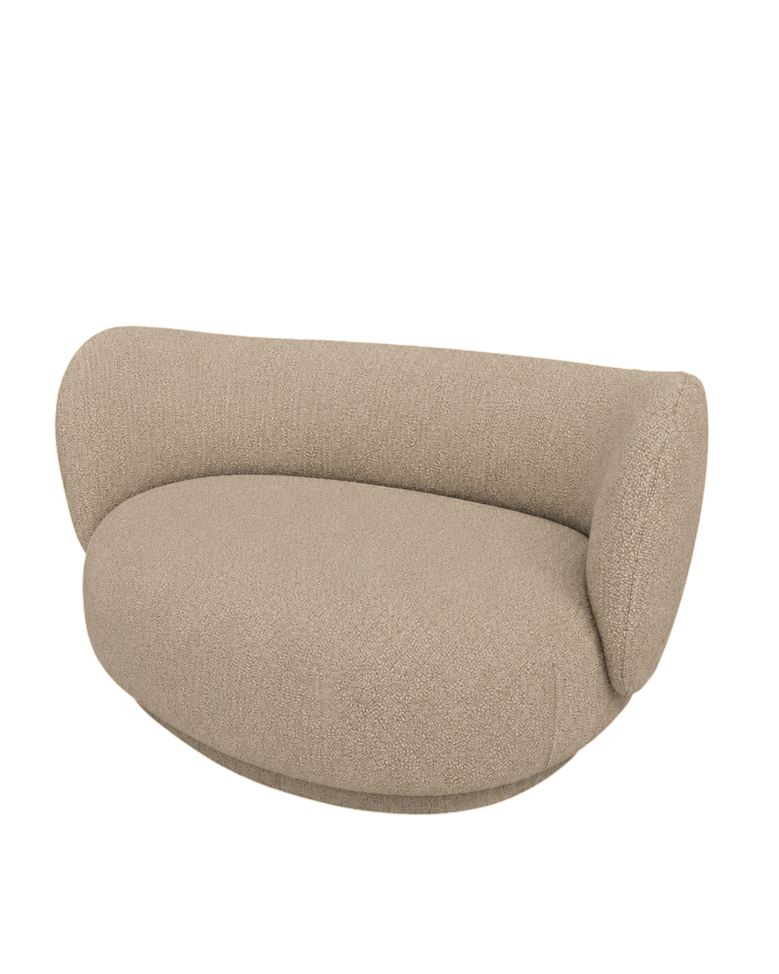 rico curve right - bouclé by ferm living 