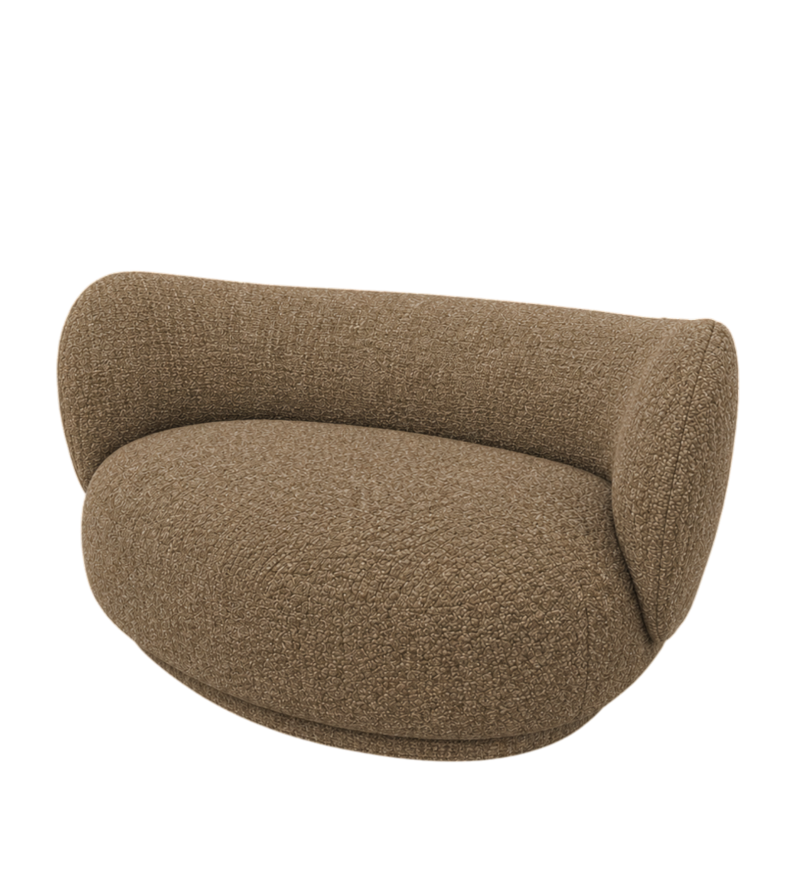 rico curve right - bouclé by ferm living 