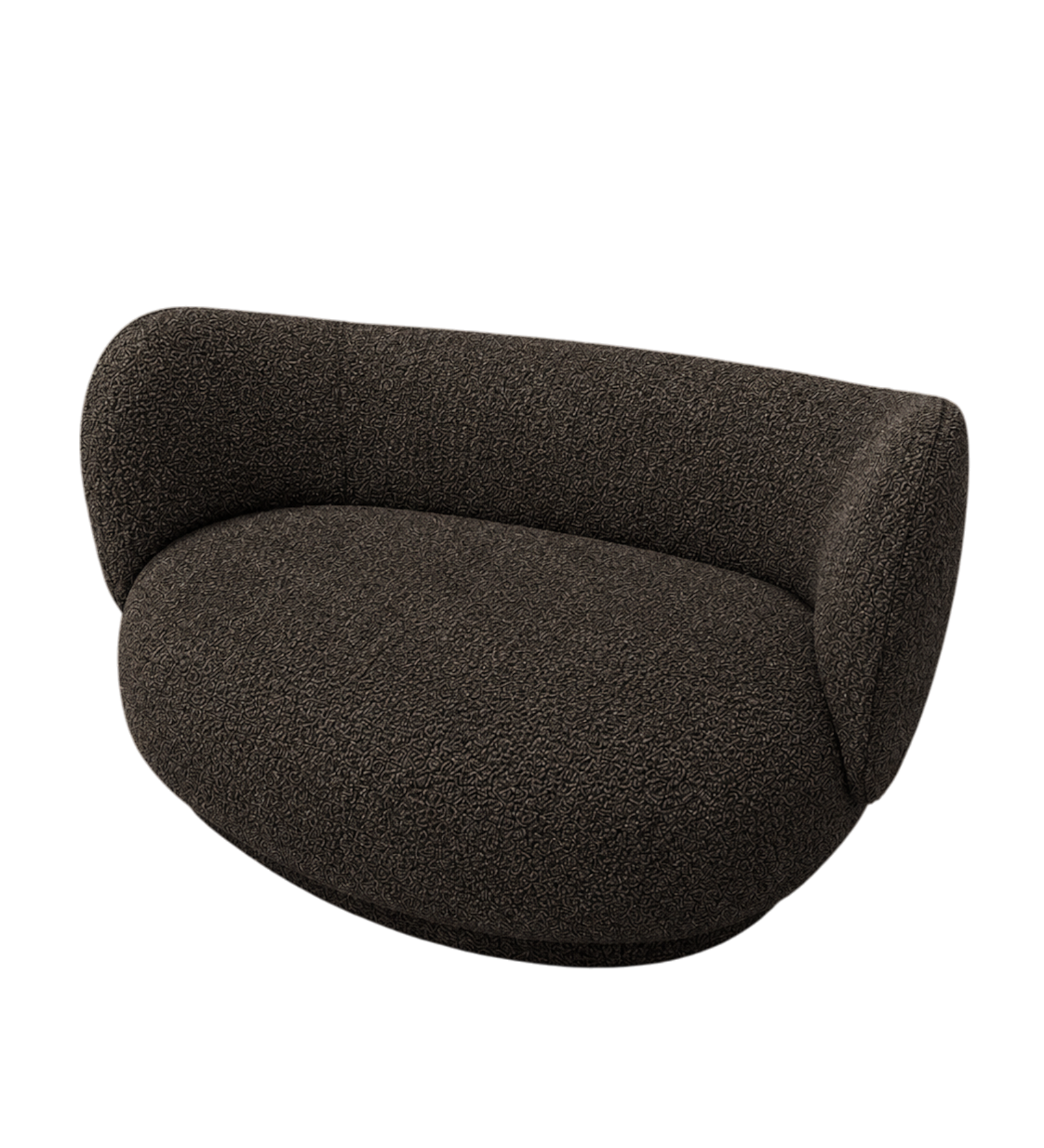 rico curve right - soft bouclé by ferm living 