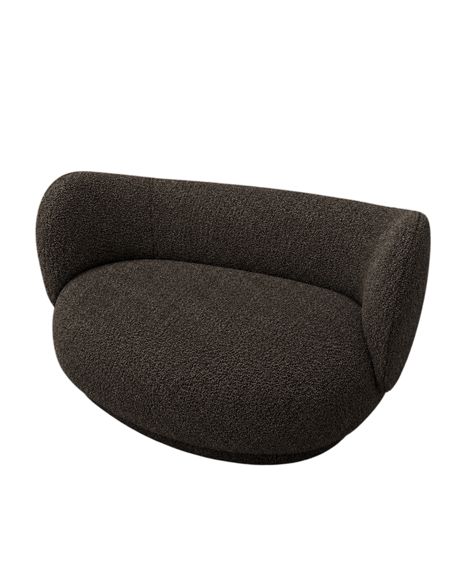 rico curve right - soft bouclé by ferm living 