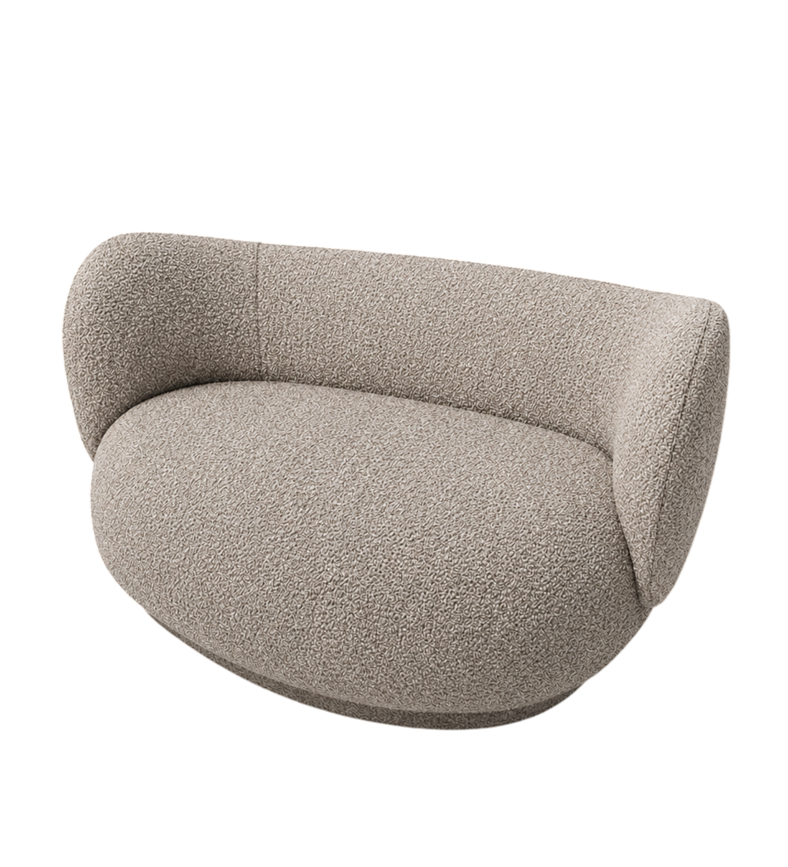 rico curve right - soft bouclé by ferm living 
