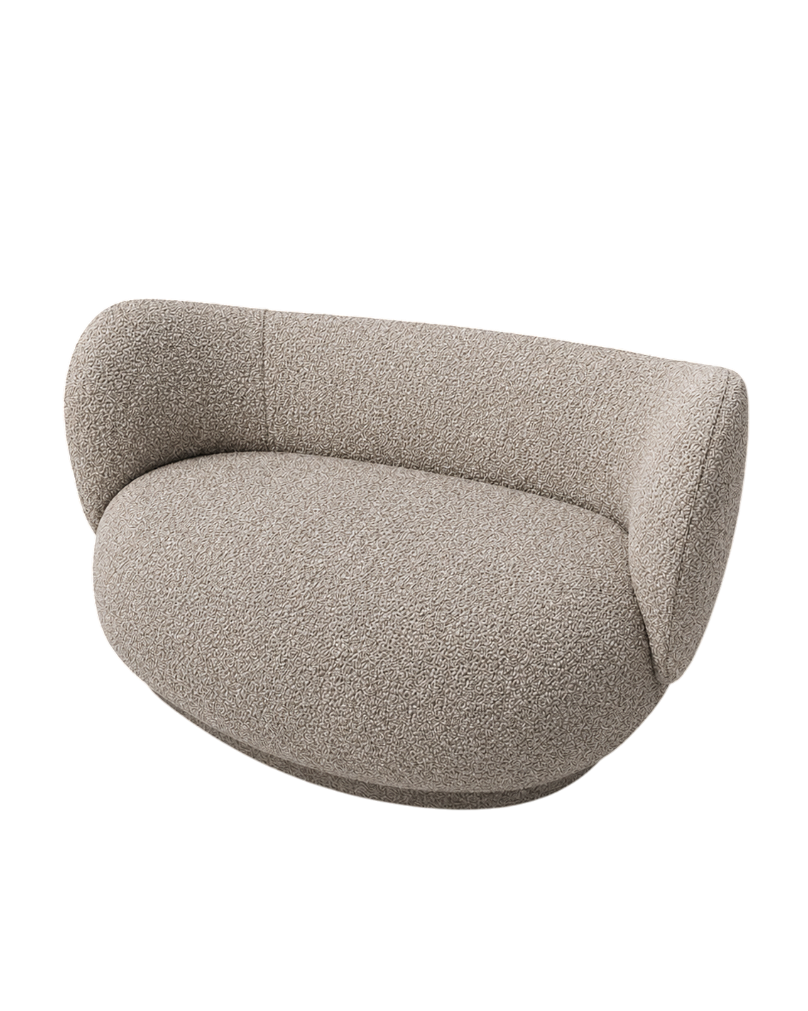 rico curve right - soft bouclé by ferm living 