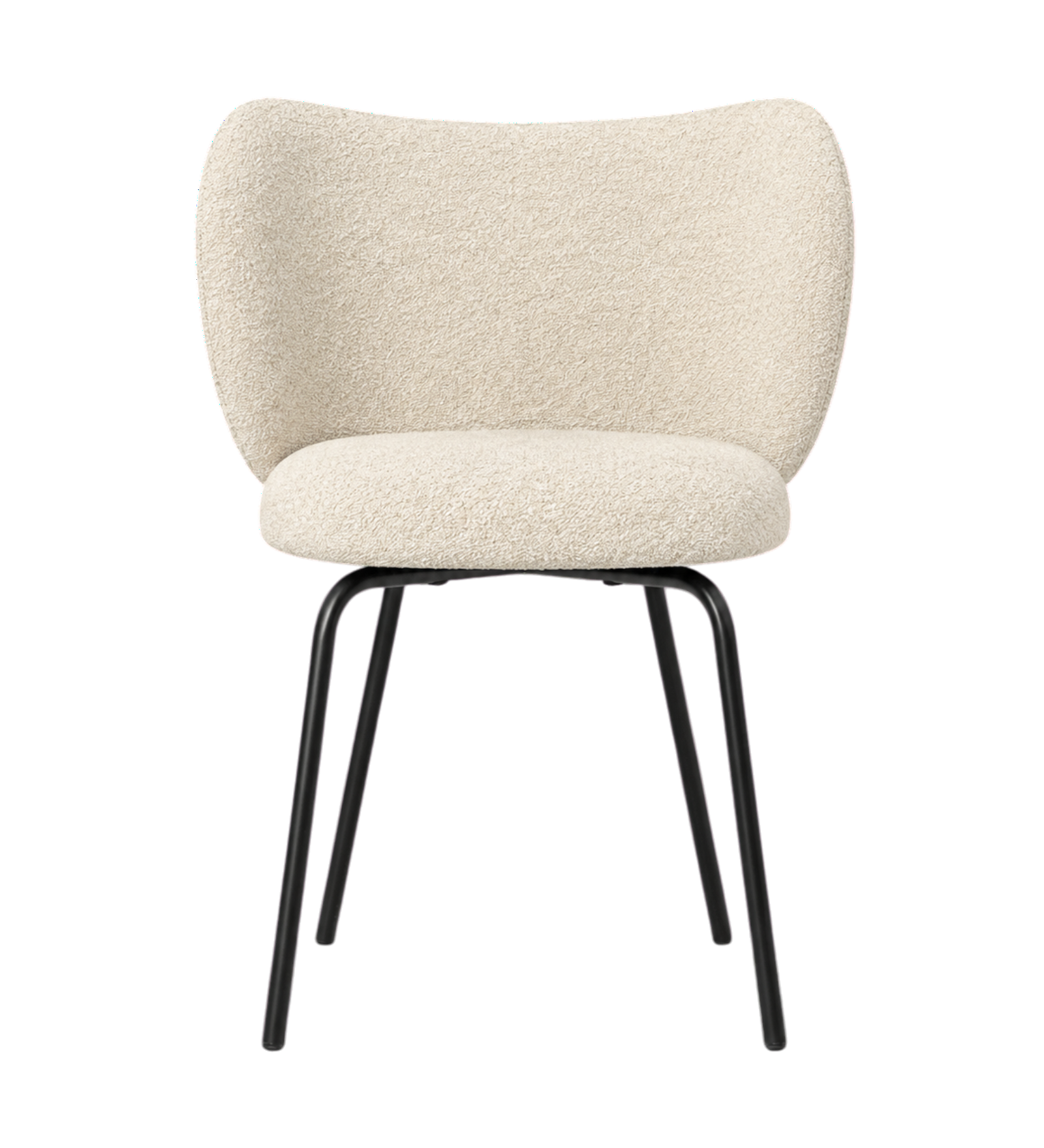 rico dining chair - nordic bouclé by ferm living