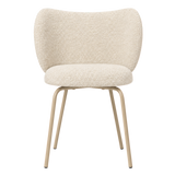 rico dining chair - nordic bouclé by ferm living