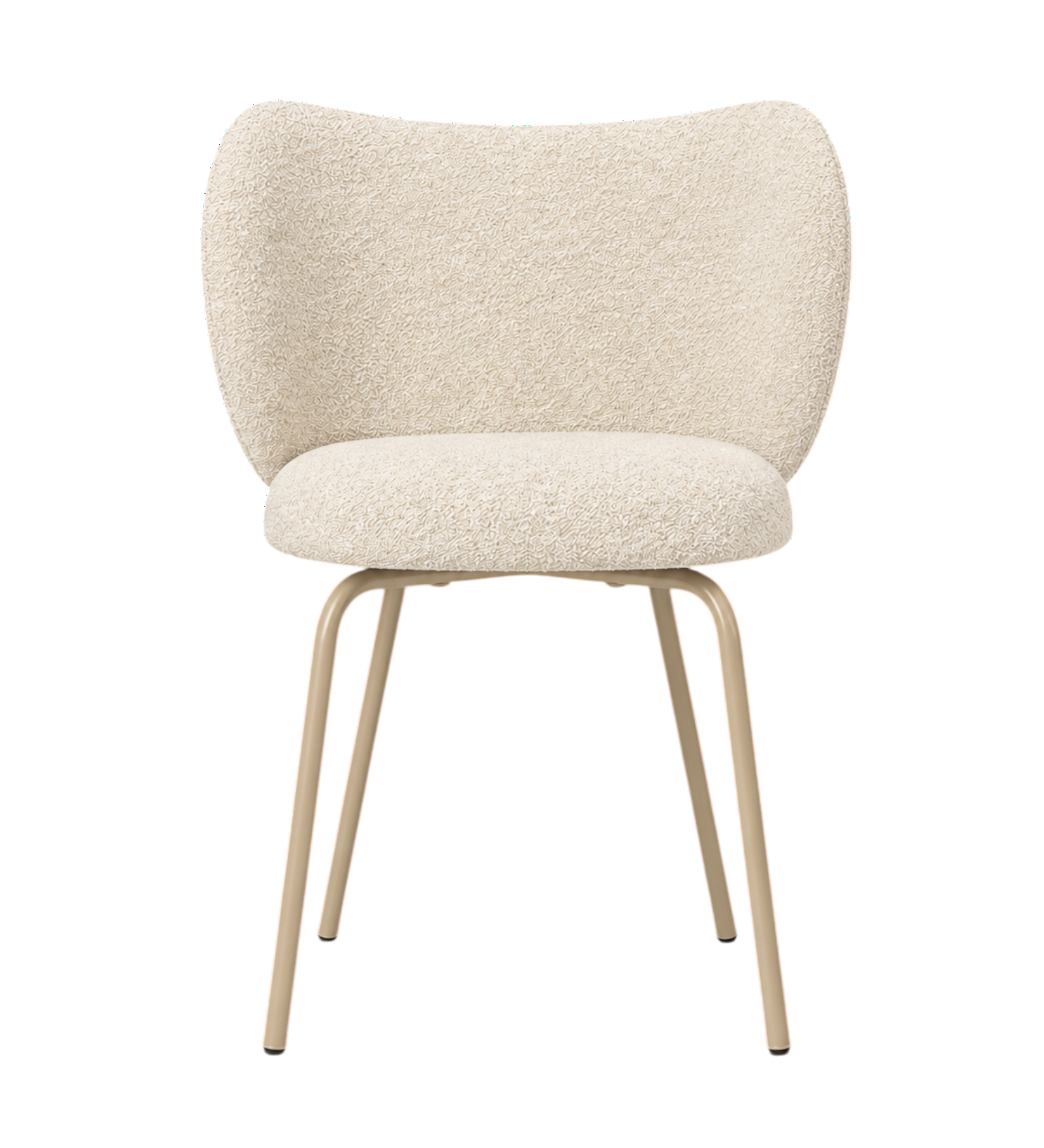 rico dining chair - nordic bouclé by ferm living