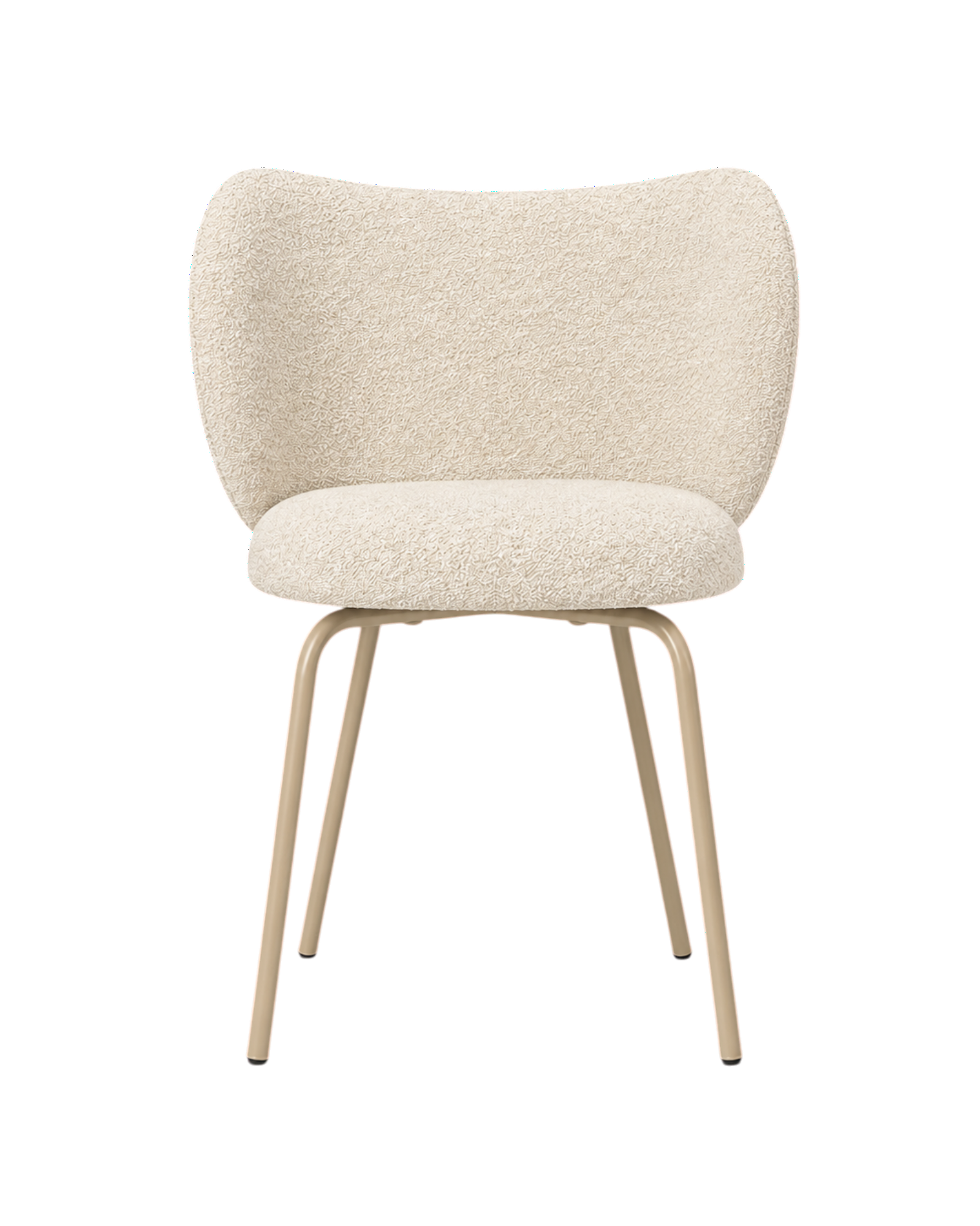 rico dining chair - nordic bouclé by ferm living