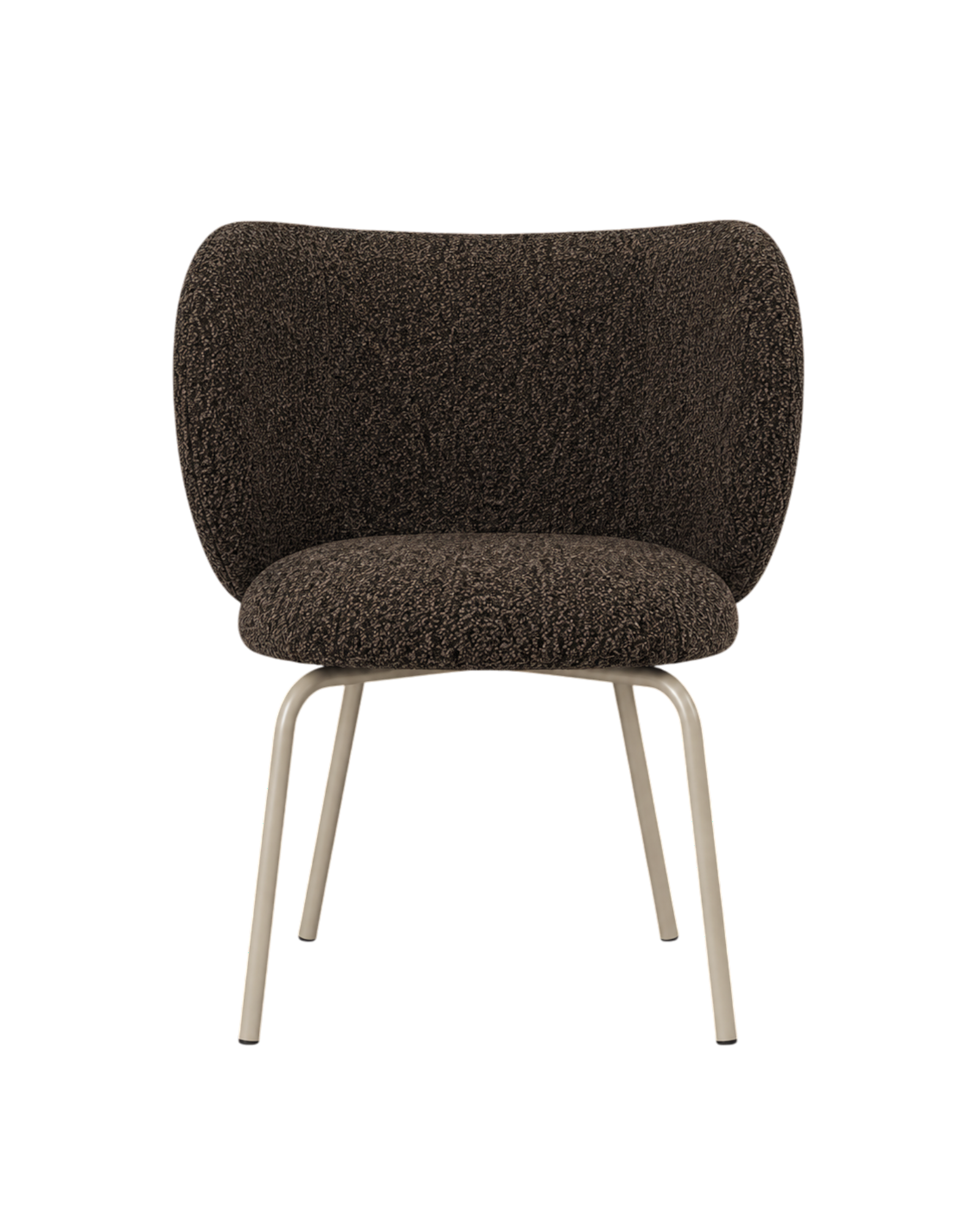 rico dining chair - soft bouclé by ferm living 