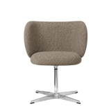 rico dining chair swivel - brushed by ferm living